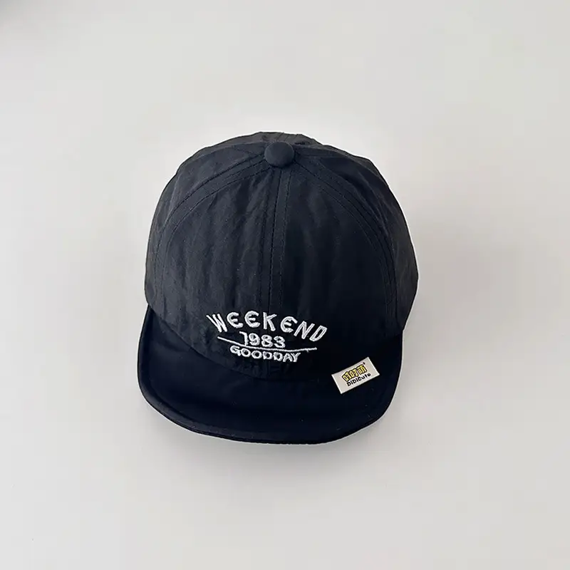 Baby Duck Cap Navy Blue 6M Sunscreen Hat - Image 2