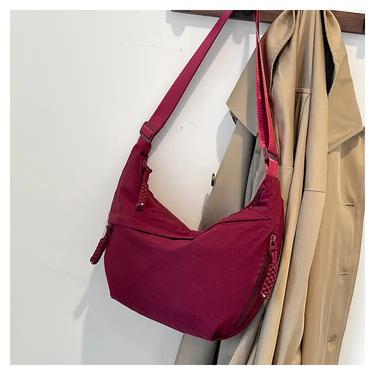 Black Japanese Style Crossbody Bag for Girls — feature 24