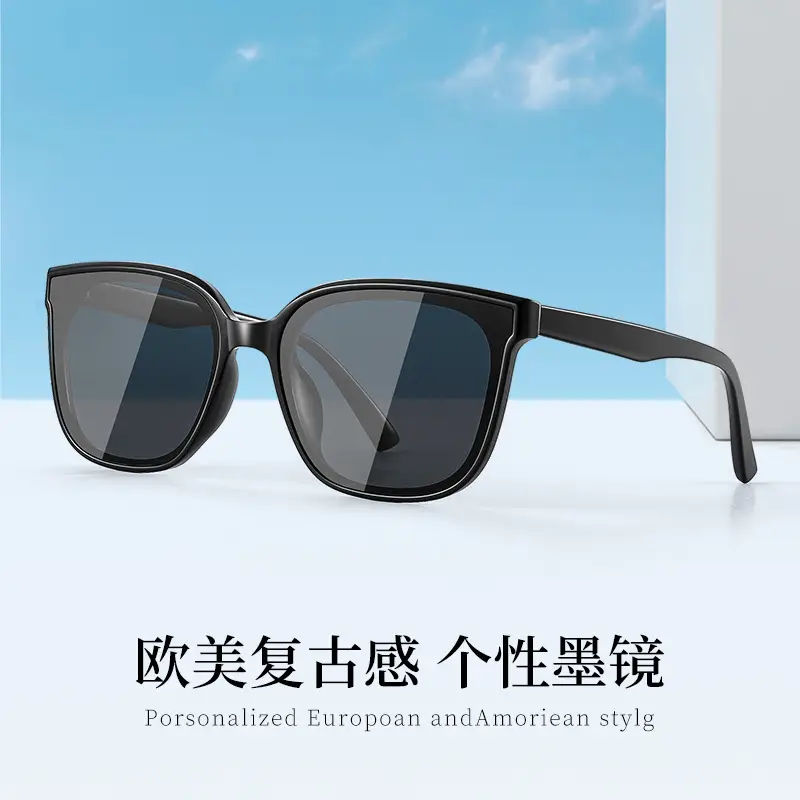 Men Polarized Sunglasses Black Anti-UV Driving - Image 6