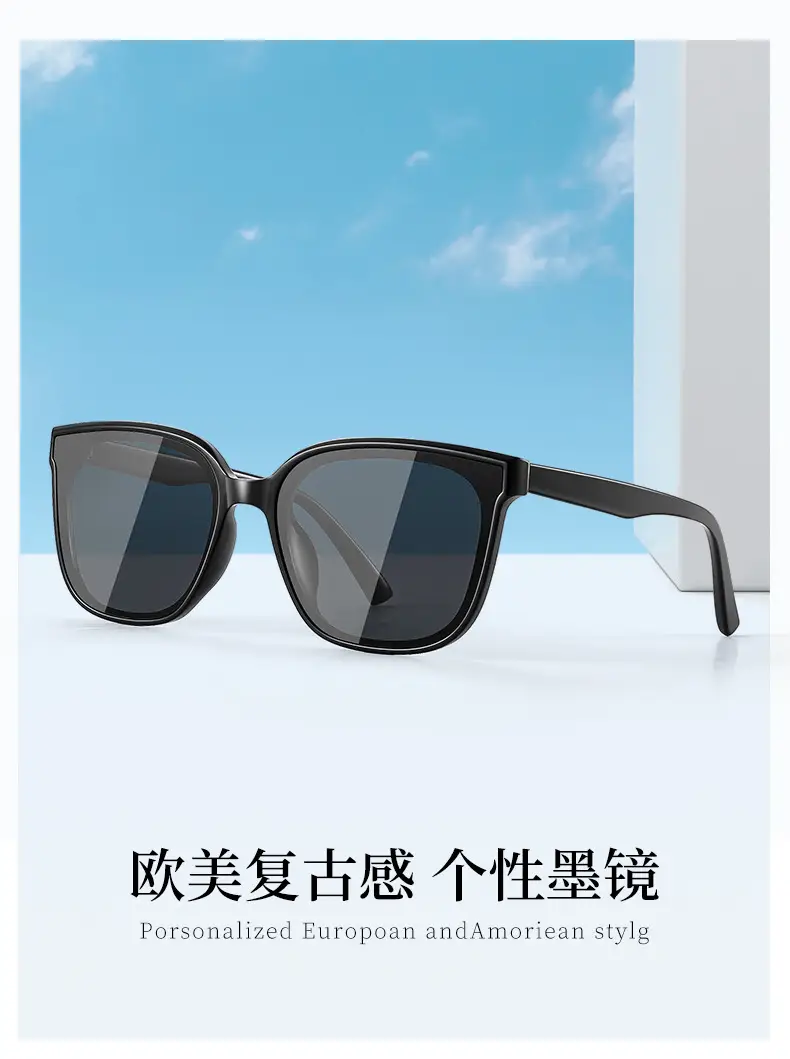 Men Polarized Sunglasses Black Anti-UV Driving — feature 4
