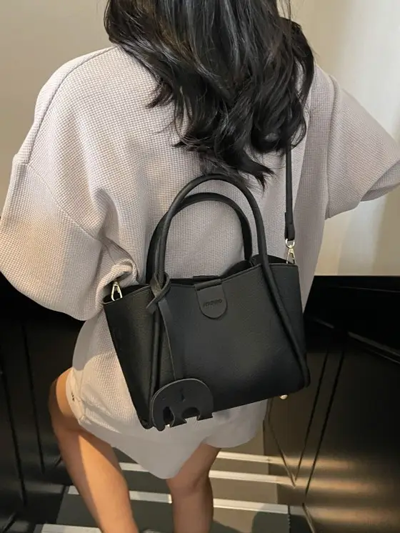 Women Crossbody Bag Tan Leather 2025 New Fashion - Image 7