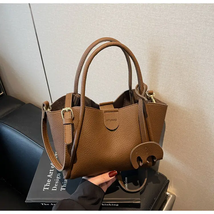 Women Crossbody Bag Tan Leather 2025 New Fashion — feature 25