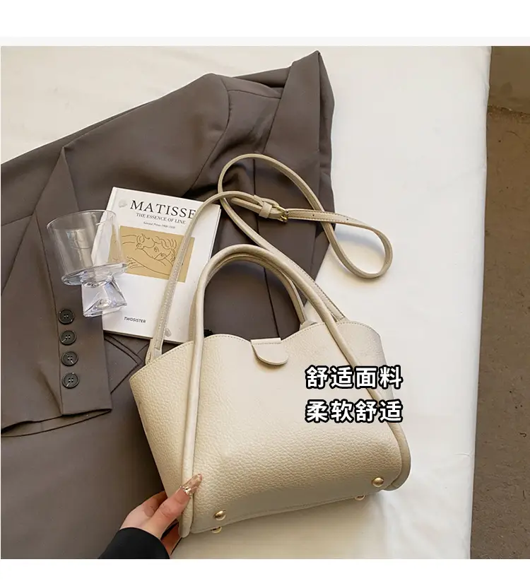 Women Crossbody Bag Tan Leather 2025 New Fashion — feature 4