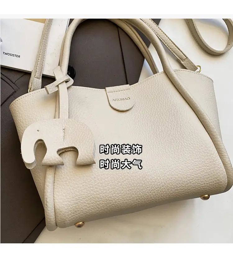 Women Crossbody Bag Tan Leather 2025 New Fashion — feature 5