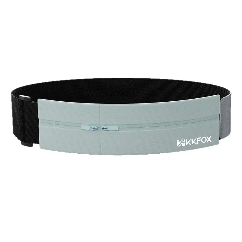Black Running Waist Bag for Men Women Mobile Storage Belt - Image 9