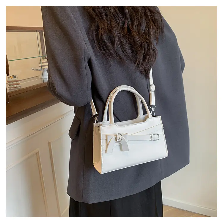 Light Green Crossbody Bag for Women with Silver Handle — feature 16