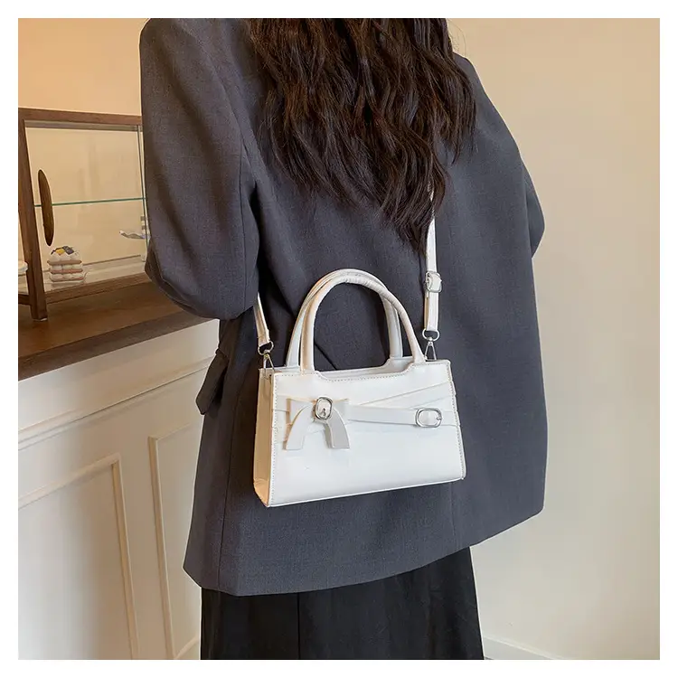 Light Green Crossbody Bag for Women with Silver Handle — feature 17