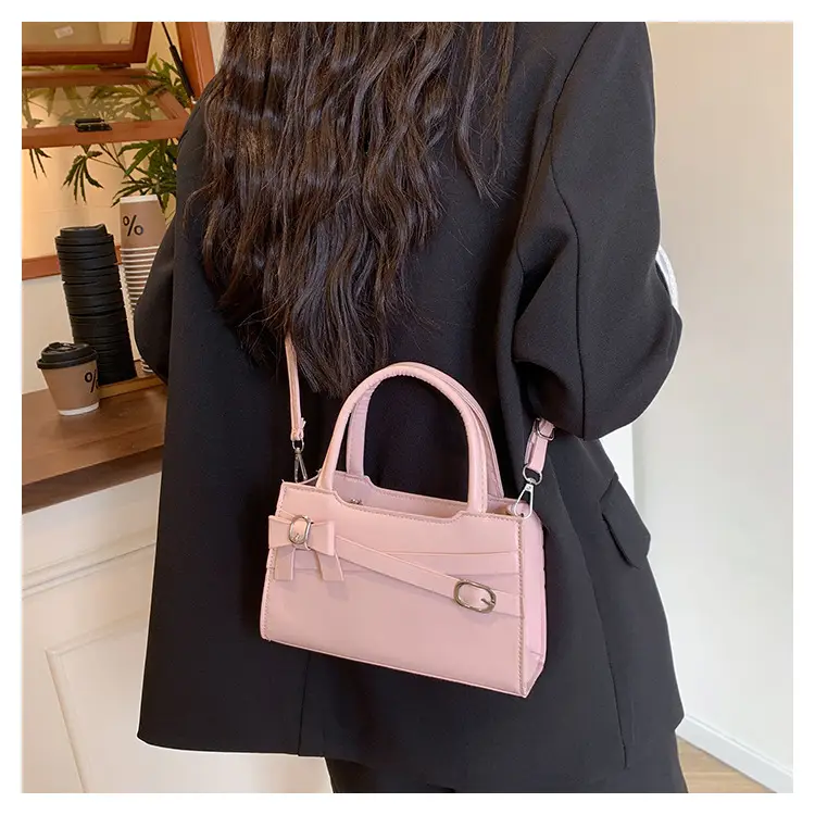 Light Green Crossbody Bag for Women with Silver Handle — feature 22