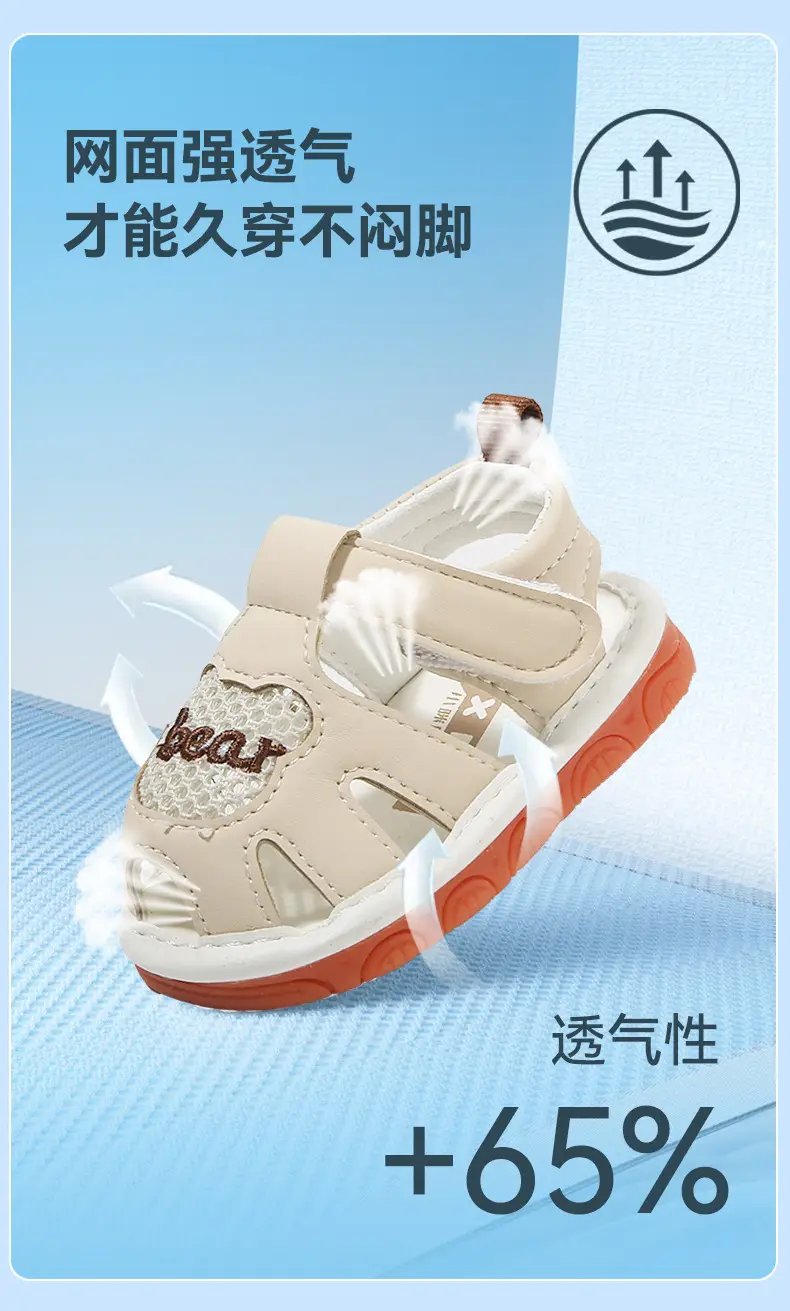 Summer Baby Toddler Shoes Women's Breathable Baby Sandals Non-slip Soft Sole Call Shoes 011 Year Old Baby Shoes for Men — feature 14