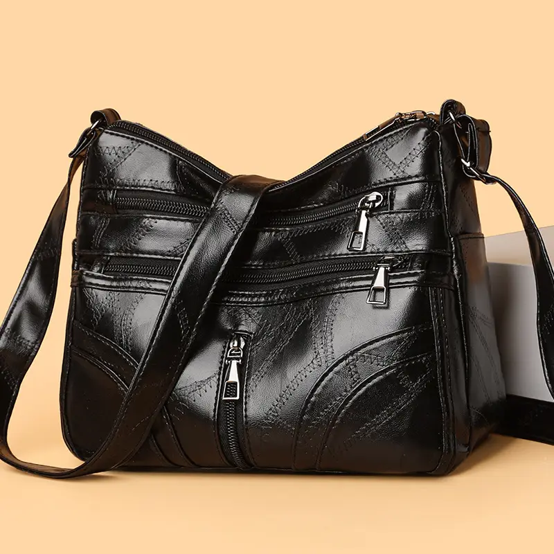 Black Crossbody Bag Women 2025 Luxury Design - Image 6