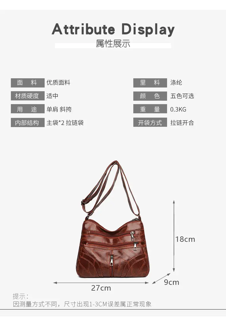 Black Crossbody Bag Women 2025 Luxury Design — feature 7