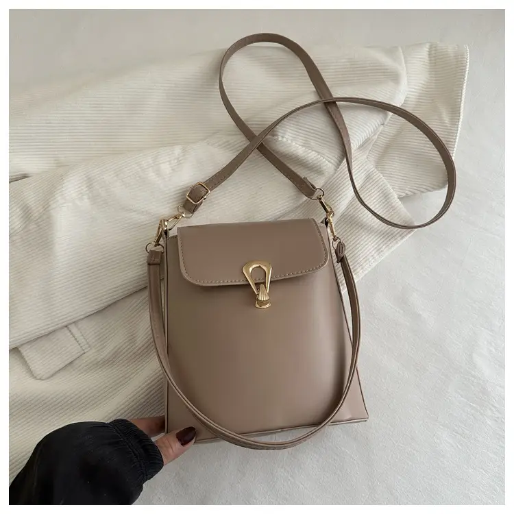 Black Leather Shoulder Bag for Women 2025 Spring New — feature 22