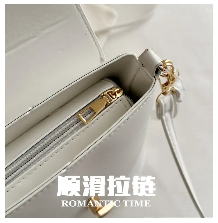 Black Leather Shoulder Bag for Women 2025 Spring New — feature 4