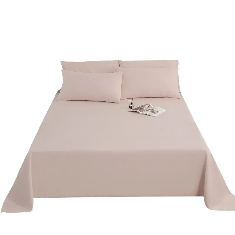 Ins-Style Single Bed Sheet for Autumn and Winter, Brushed Flannel Sheet for Student Dormitory, Single/Double, Non-Cotton Pure Cotton Sheet
