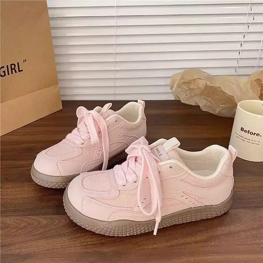 Women's White Training Platform Shoes 2025 Spring Summer - Image 3