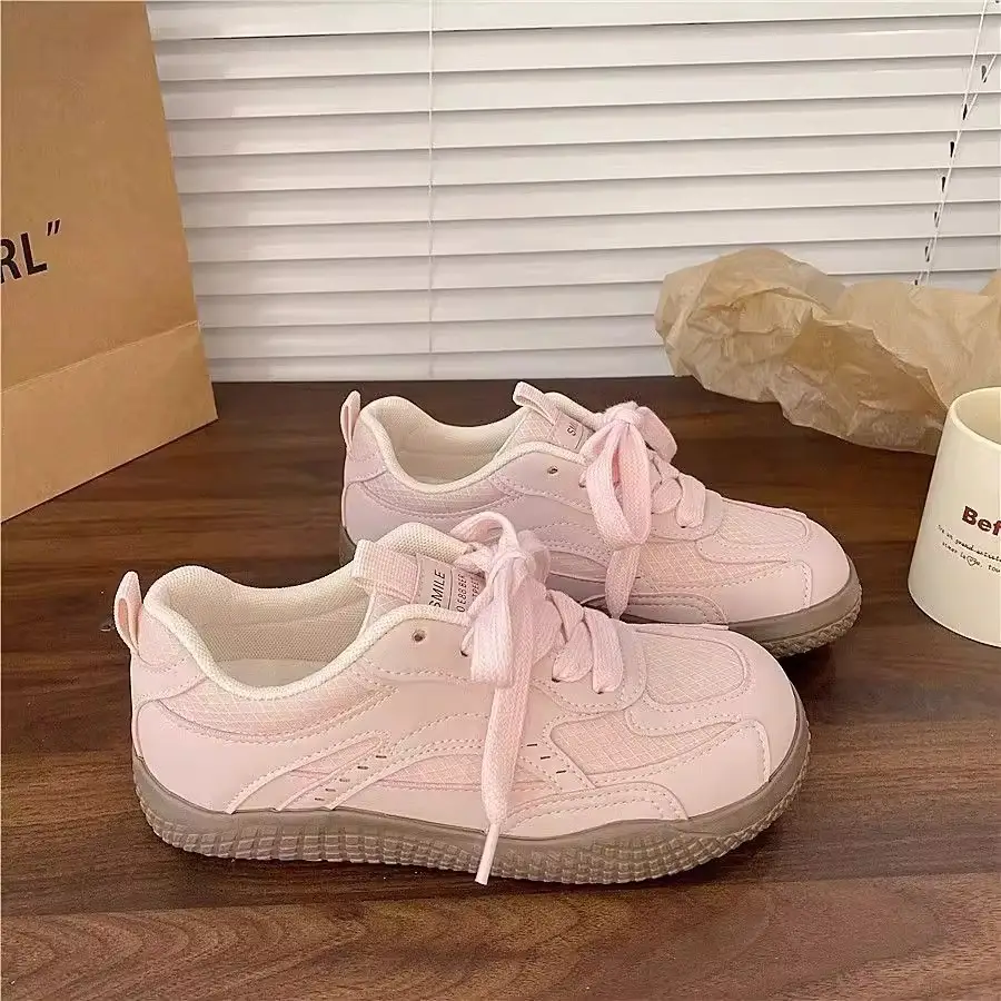 Women's White Training Platform Shoes 2025 Spring Summer - Image 4
