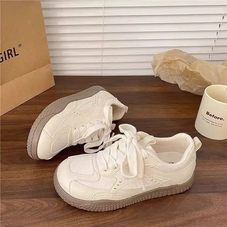 Women's White Training Platform Shoes 2025 Spring Summer - Image 5