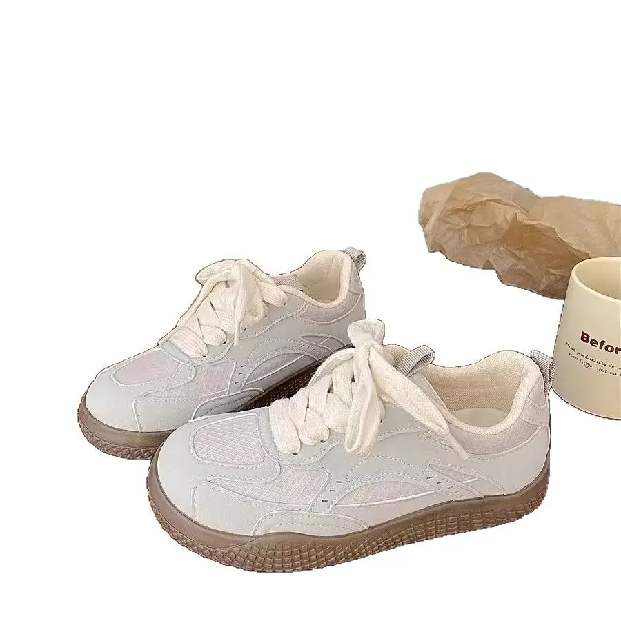 Women's White Training Platform Shoes 2025 Spring Summer - Image 6