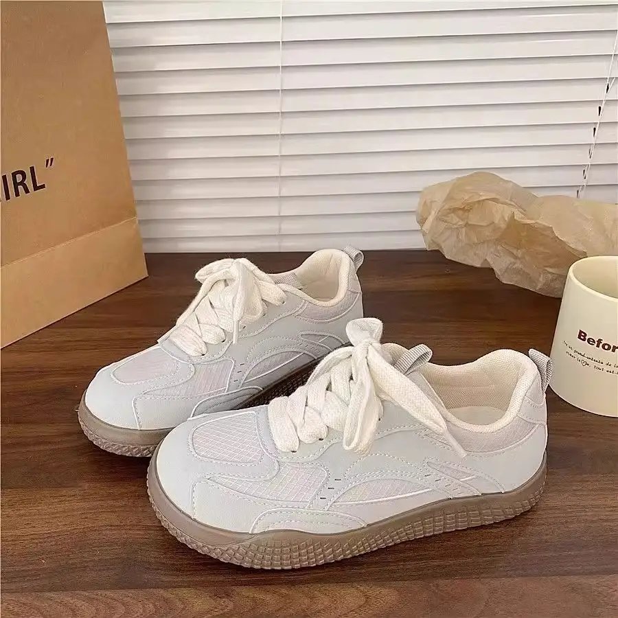 Women's White Training Platform Shoes 2025 Spring Summer - Image 2