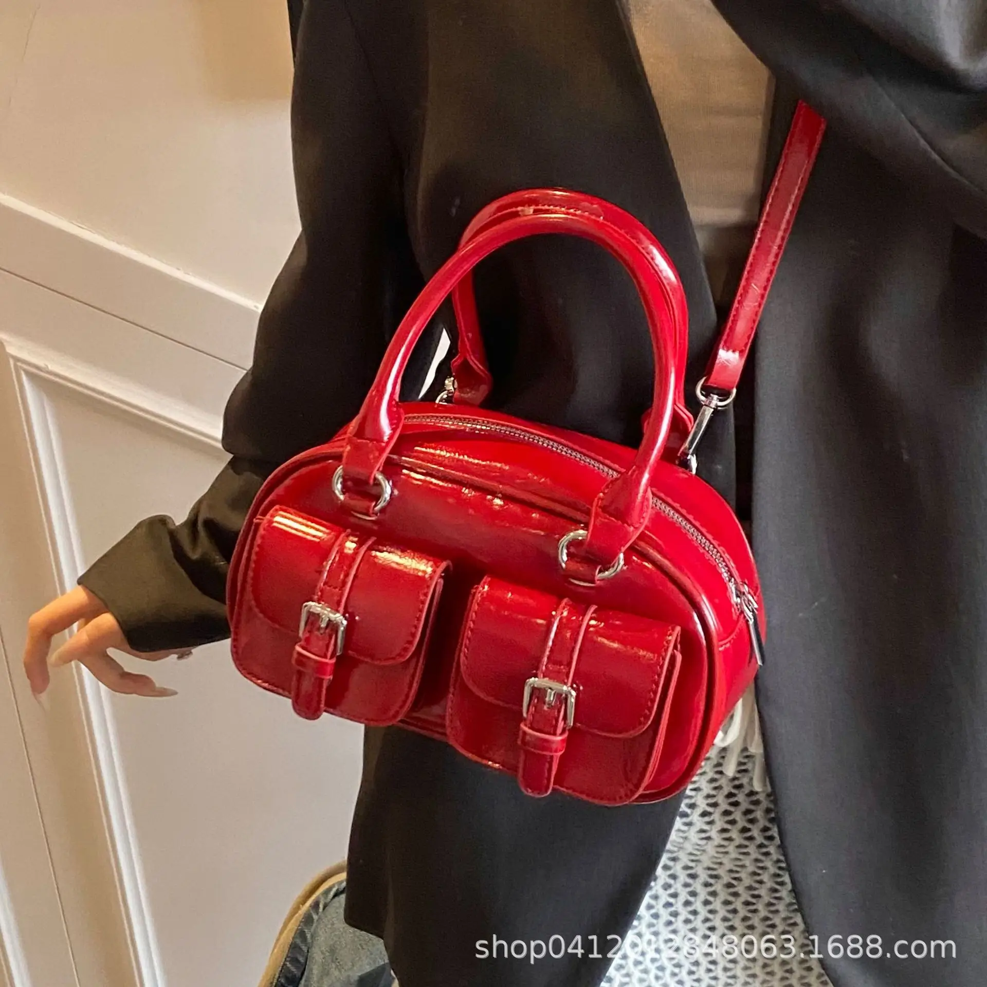 Silver Crossbody Bag for Women 2025 Korean Style - Image 10