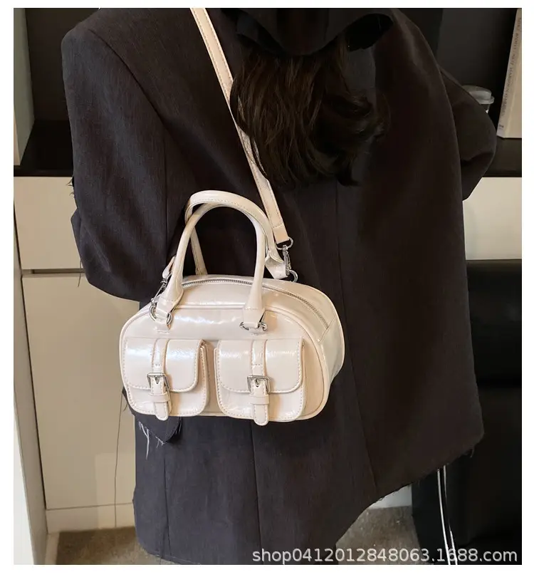 Silver Crossbody Bag for Women 2025 Korean Style — feature 1