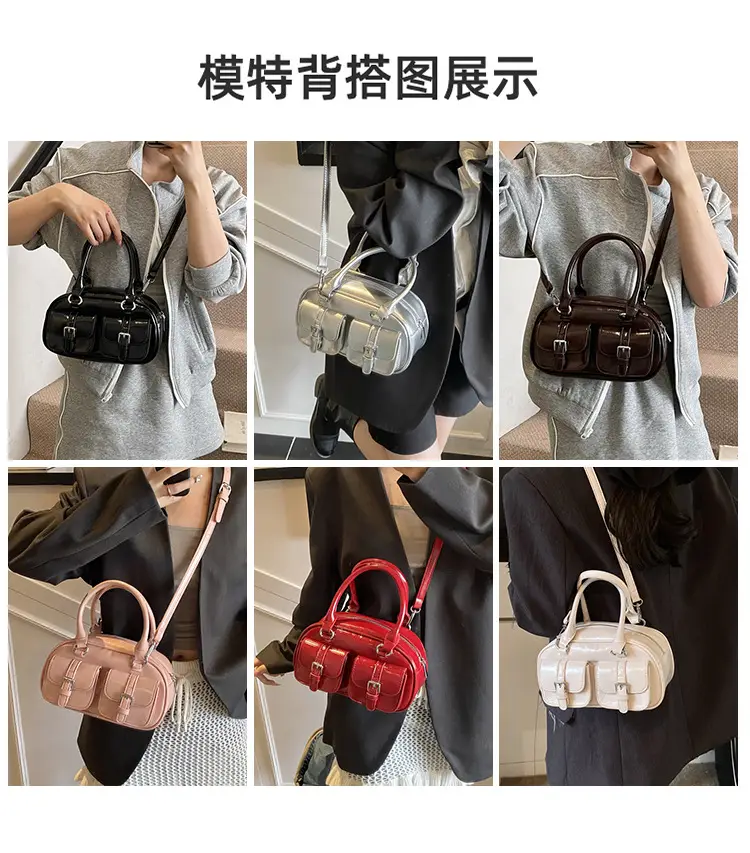 Silver Crossbody Bag for Women 2025 Korean Style — feature 3