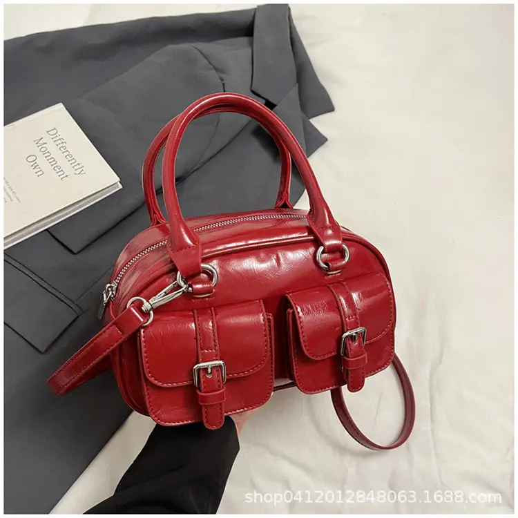 Silver Crossbody Bag for Women 2025 Korean Style - Image 2