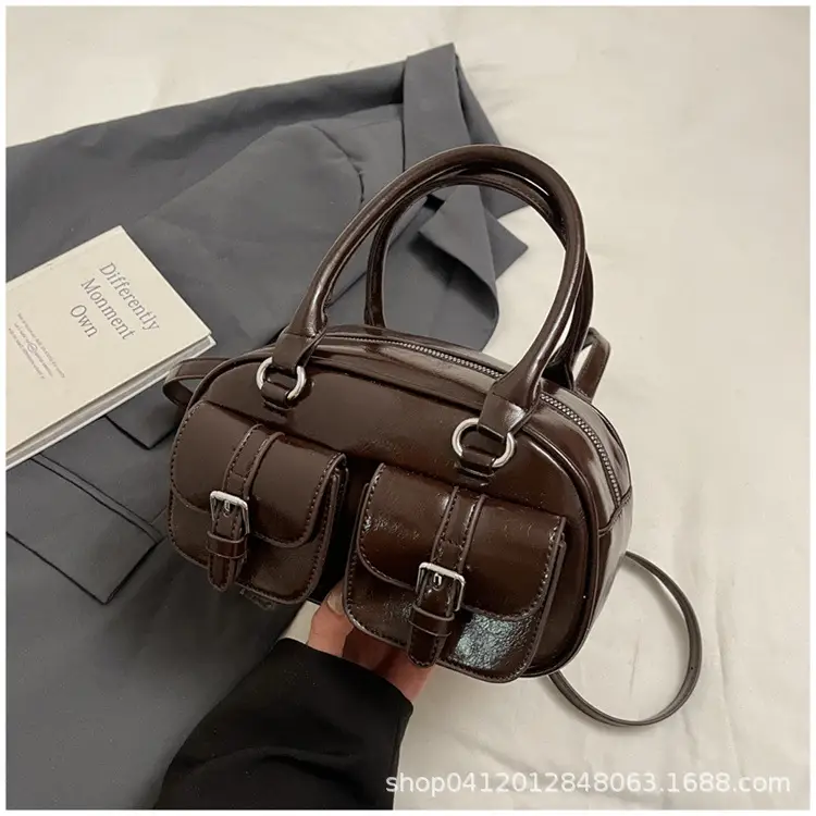 Silver Crossbody Bag for Women 2025 Korean Style - Image 3