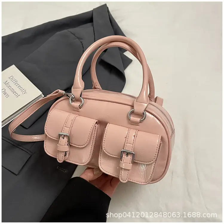 Silver Crossbody Bag for Women 2025 Korean Style - Image 5