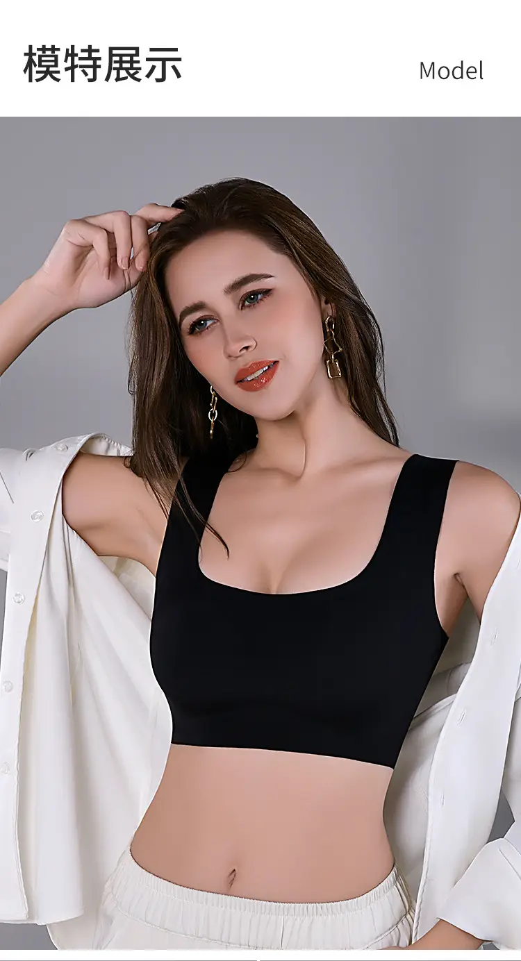 Women's Traceless Underwear Ice Silk Solid Color — feature 19
