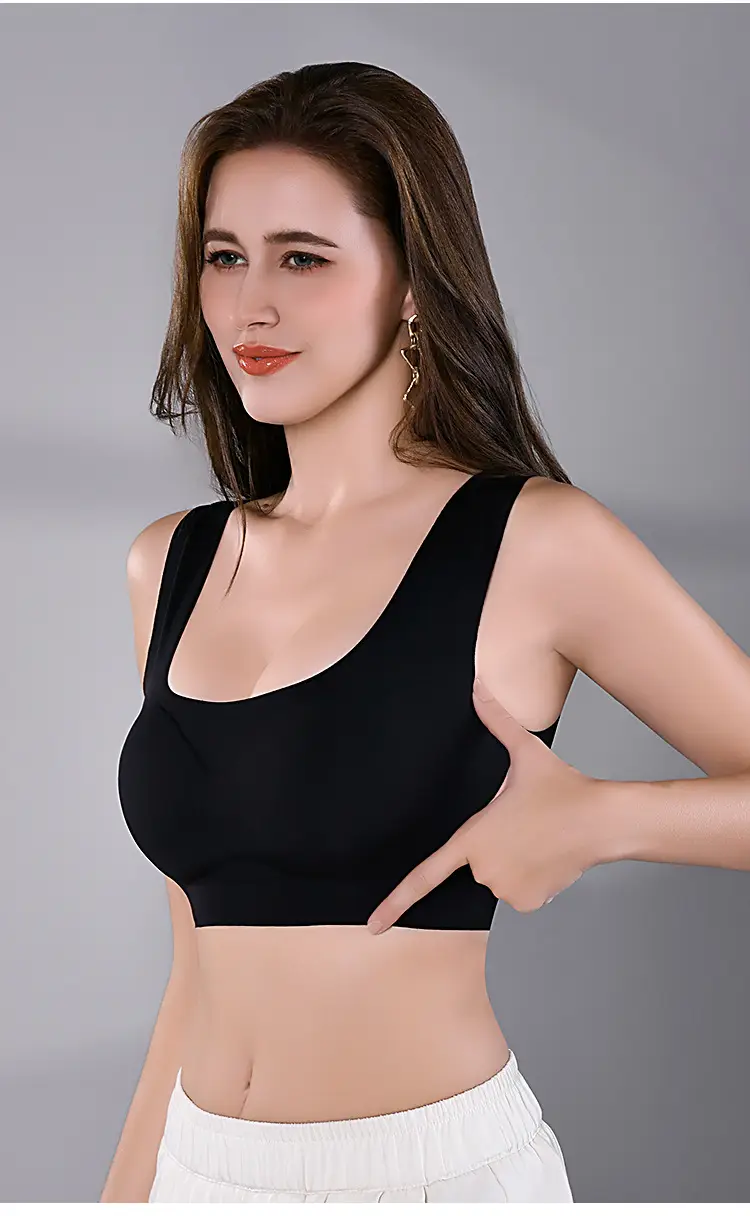 Women's Traceless Underwear Ice Silk Solid Color — feature 21