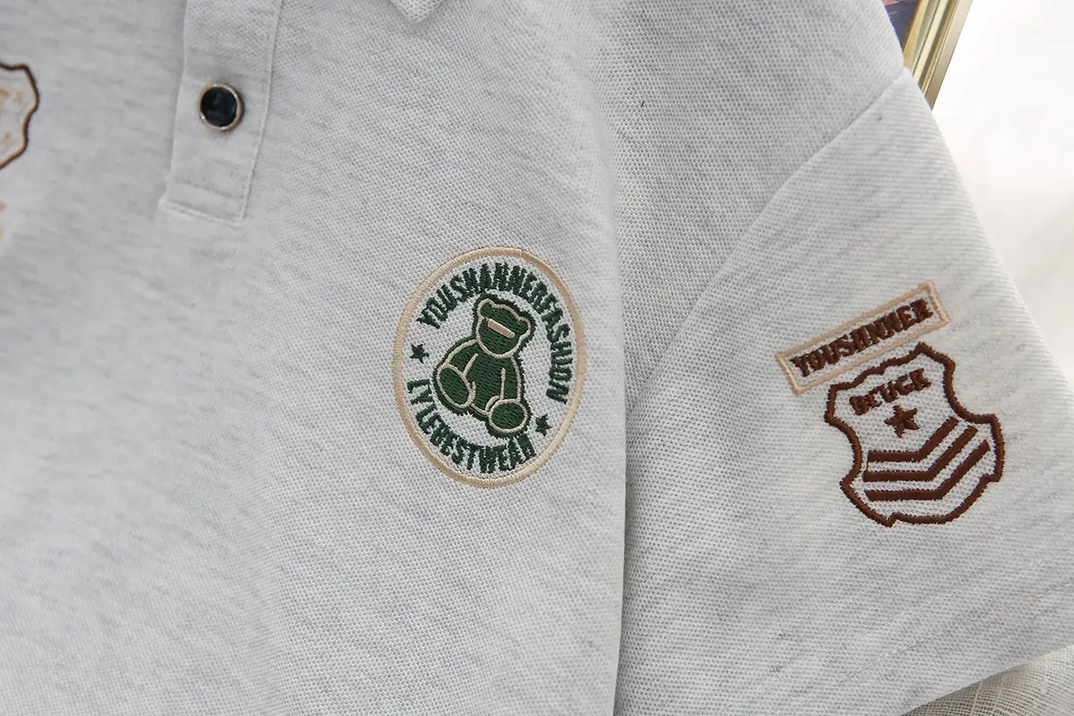 Boys Polo Shirt White Short Sleeve Summer 2025 Medium Large — feature 12