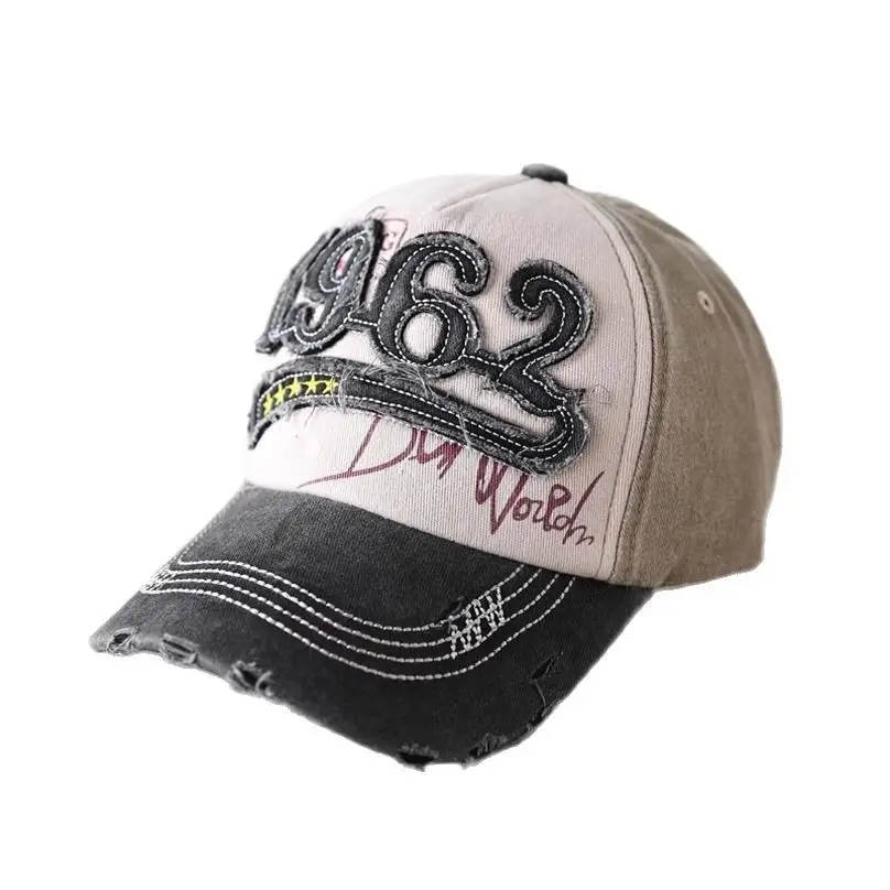Men's 1962 Retro Crown Cap Brown White - Image 9