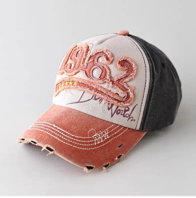 Men's 1962 Retro Crown Cap Brown White — feature 14
