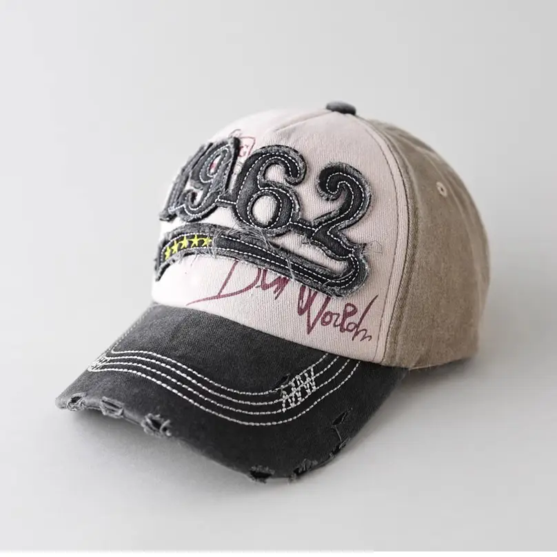 Men's 1962 Retro Crown Cap Brown White - Image 3