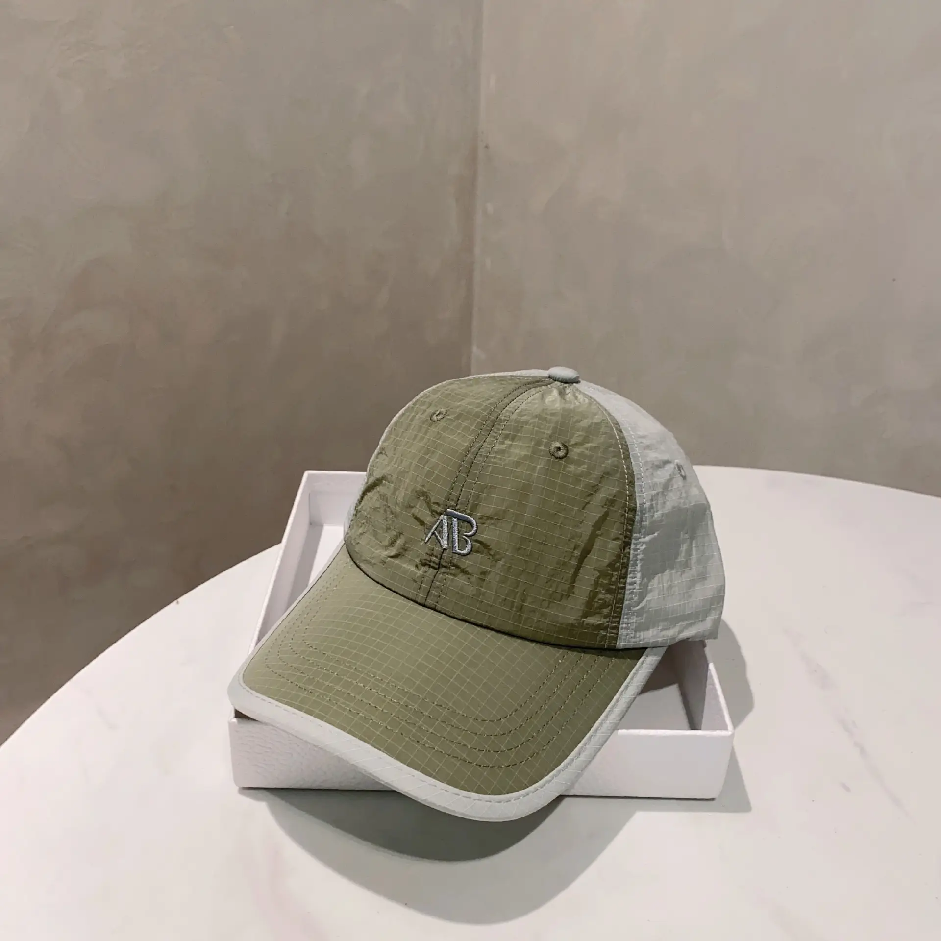 Purple Gray Baseball Cap with Logo - Image 4