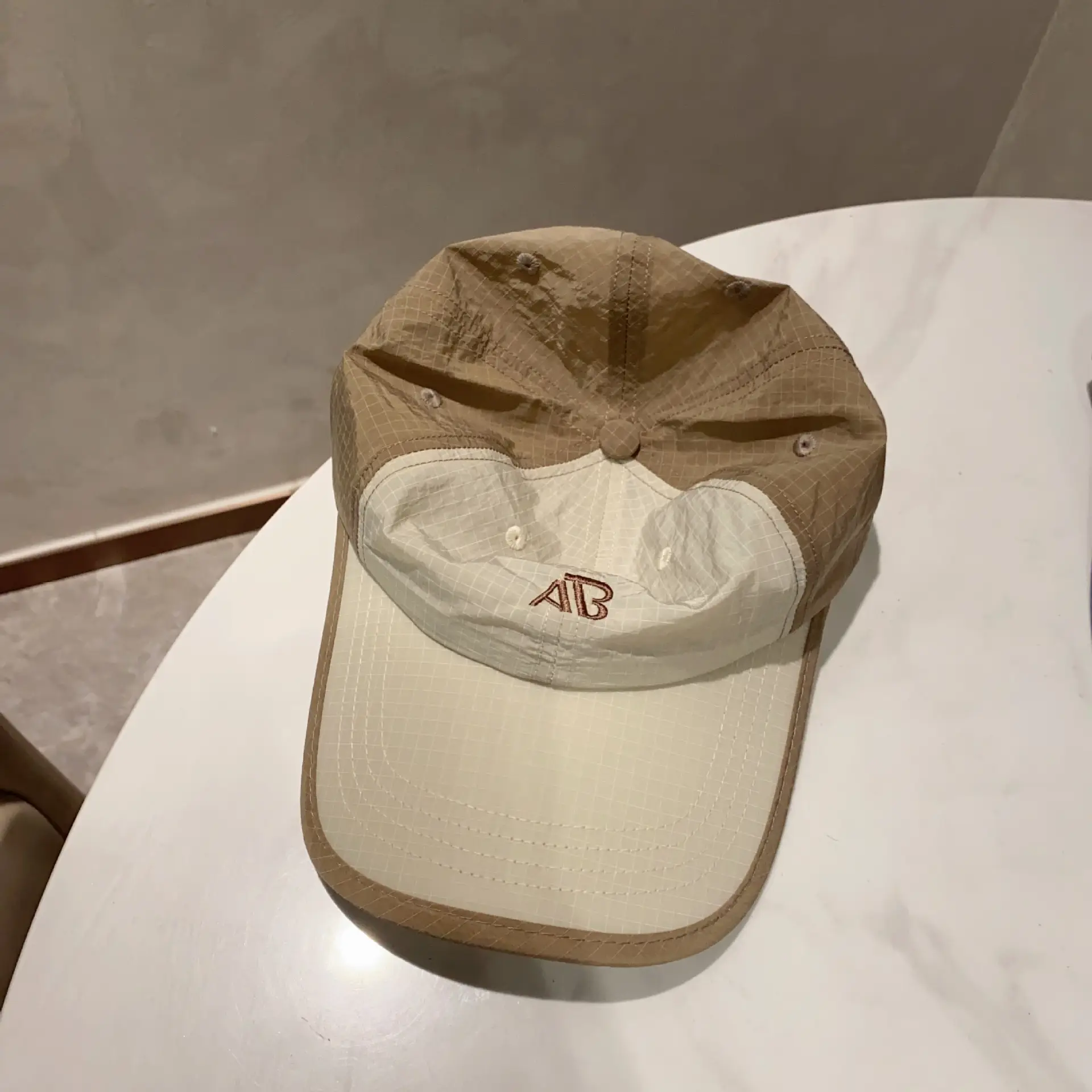 Purple Gray Baseball Cap with Logo — feature 10