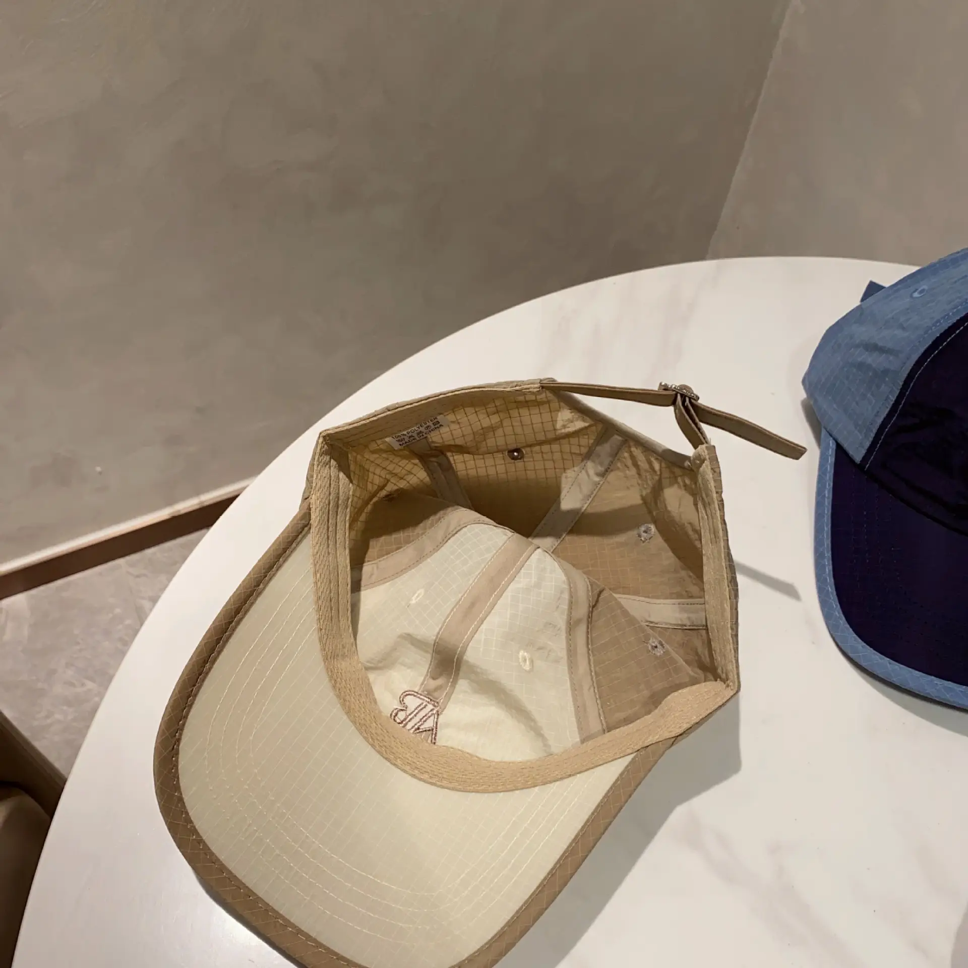 Purple Gray Baseball Cap with Logo — feature 9