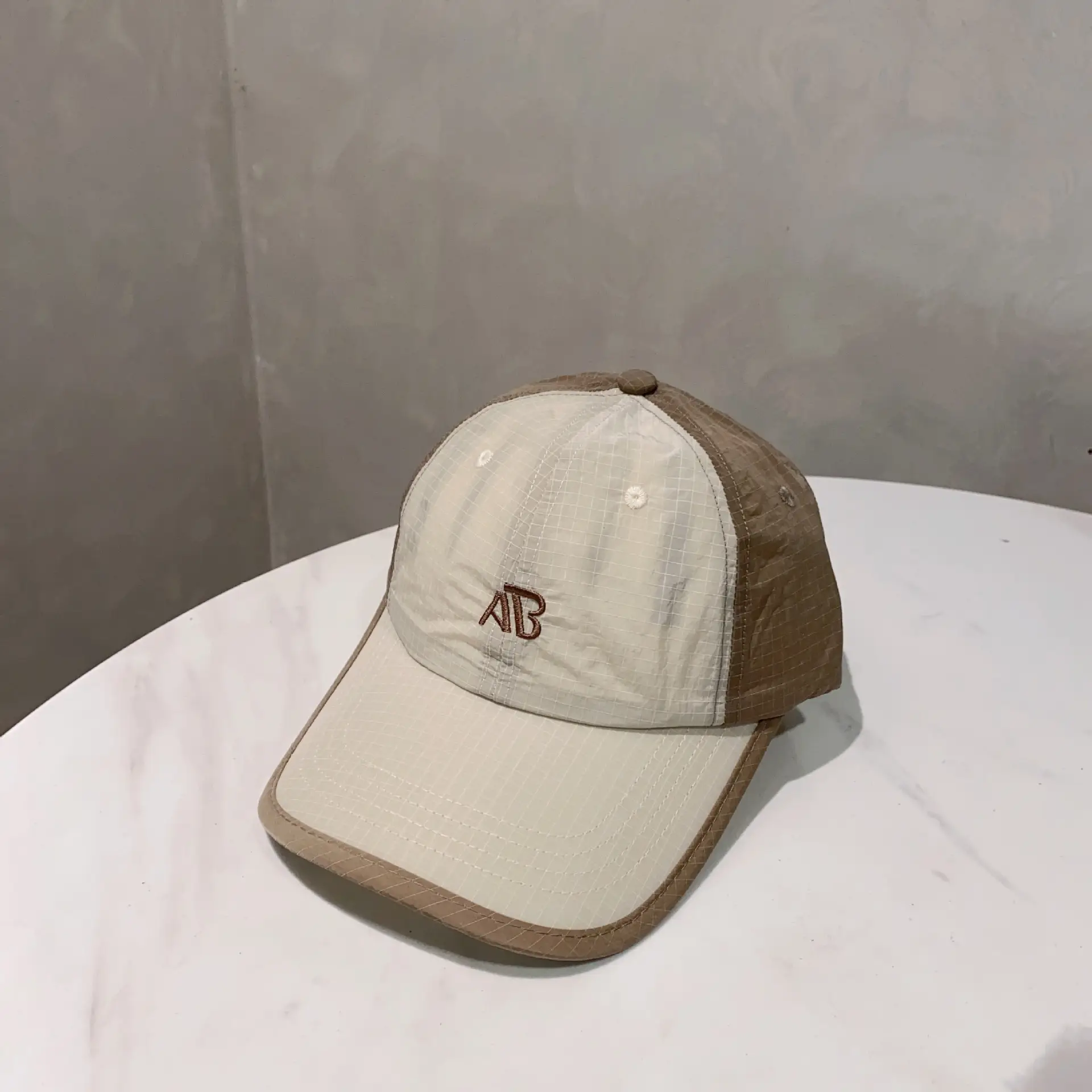 Purple Gray Baseball Cap with Logo - Image 2