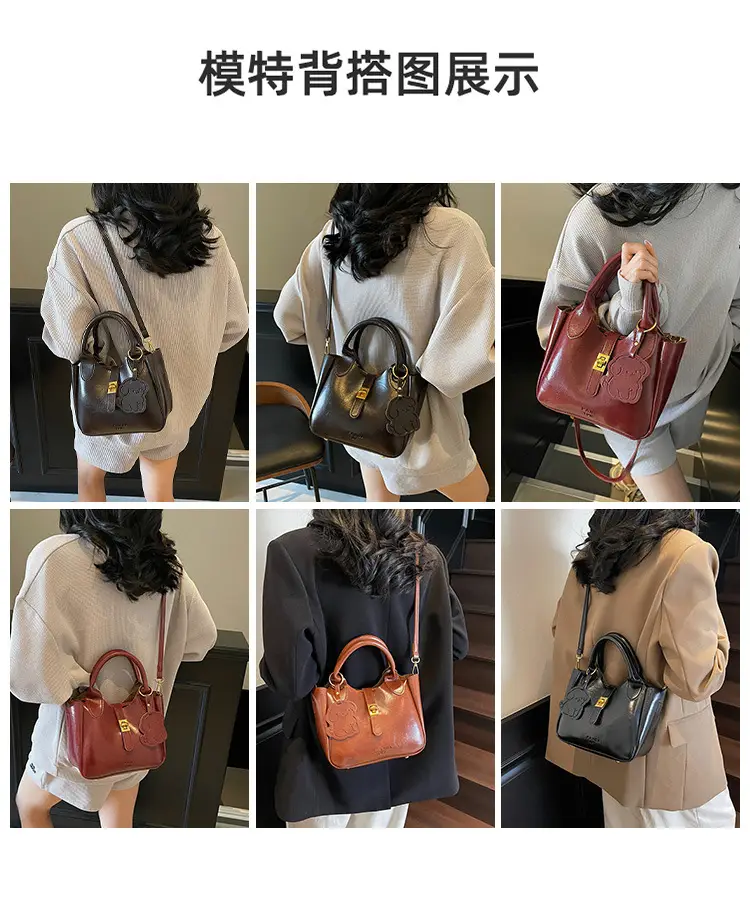 Red Leather Shoulder Bag for Women 2025 — feature 13