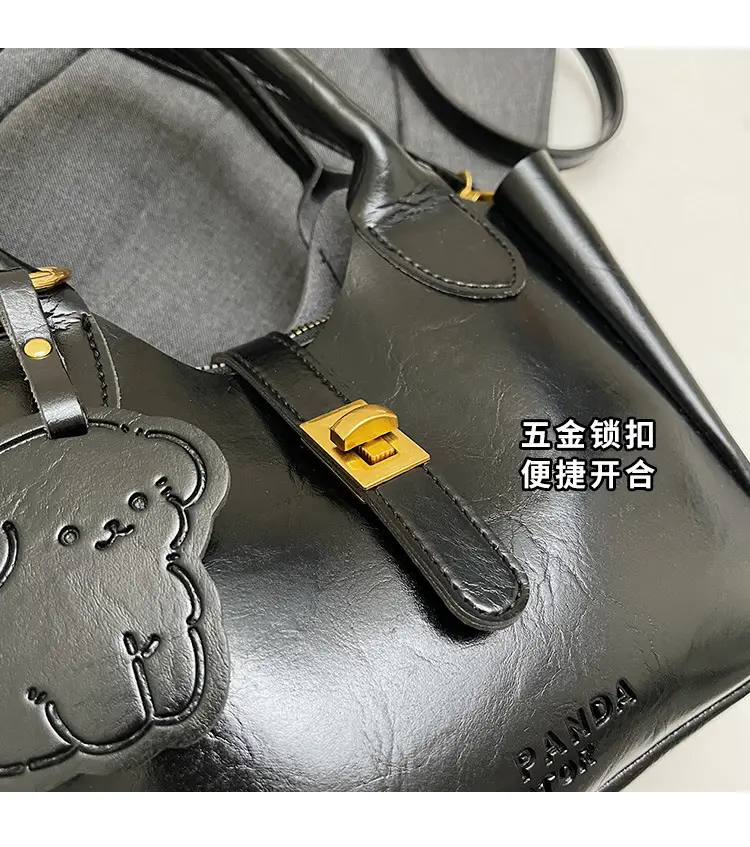 Red Leather Shoulder Bag for Women 2025 — feature 8