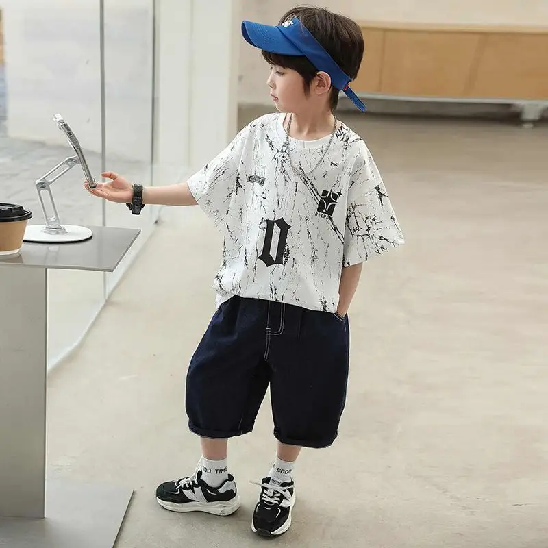 Boys Cotton Printed T-Shirt Summer Wear - Image 4