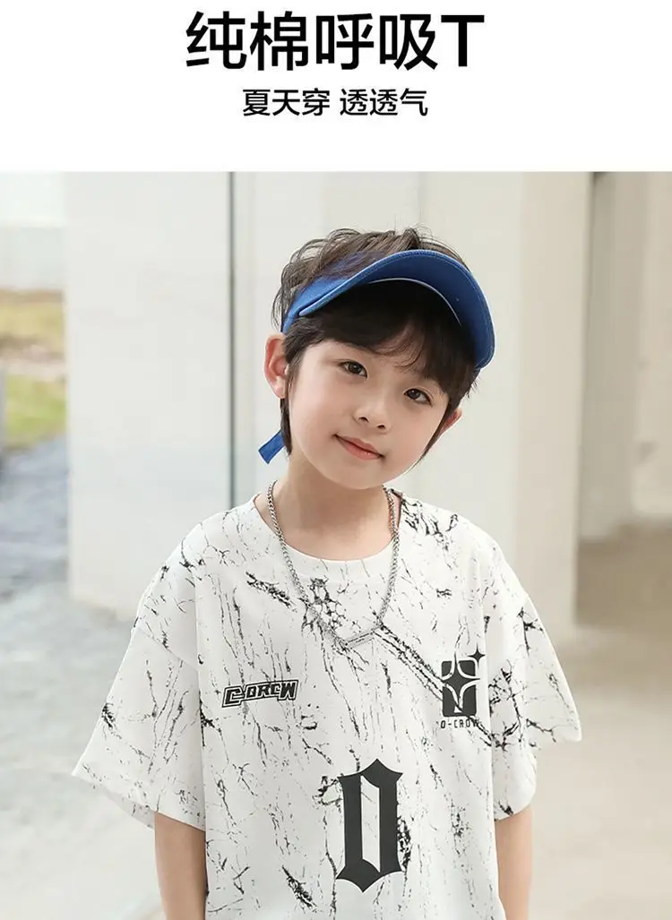Boys Cotton Printed T-Shirt Summer Wear — feature 1