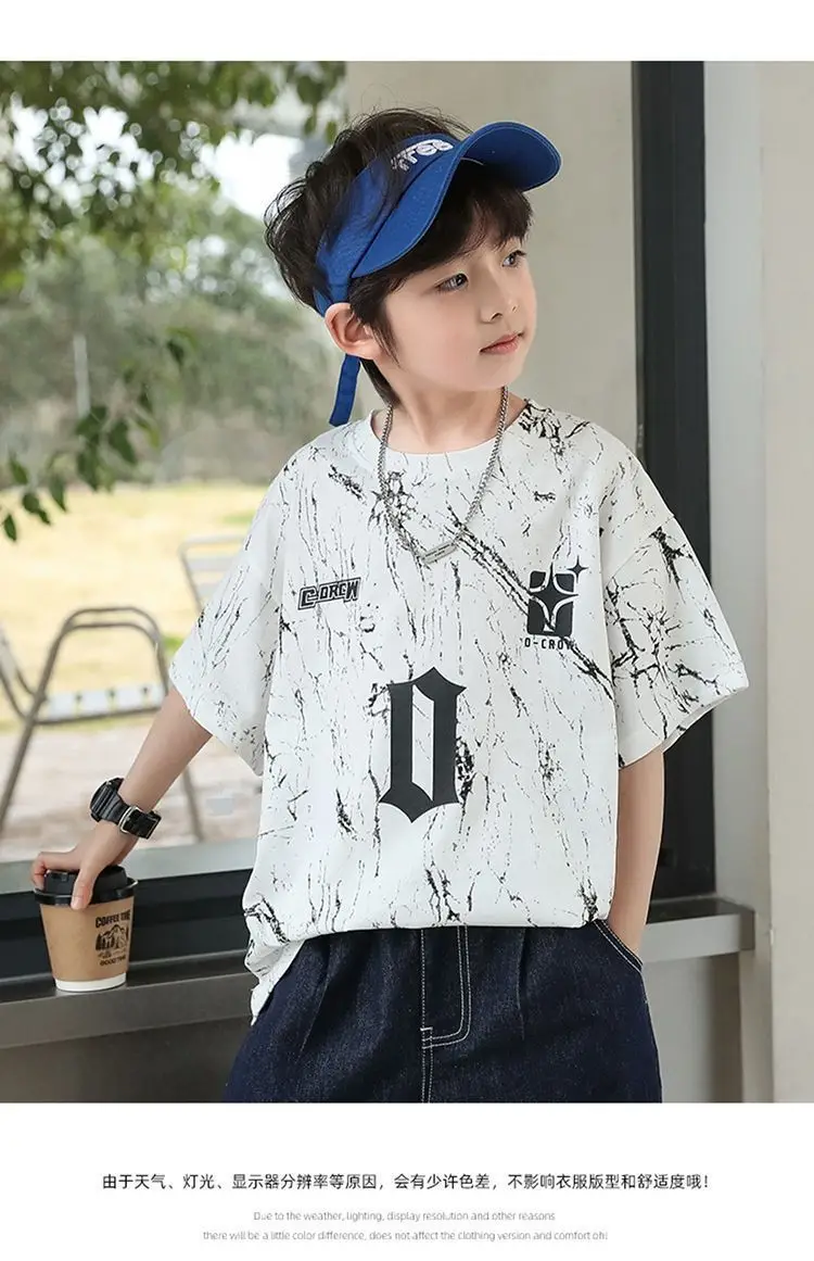 Boys Cotton Printed T-Shirt Summer Wear — feature 13