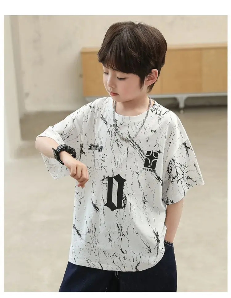 Boys Cotton Printed T-Shirt Summer Wear — feature 19