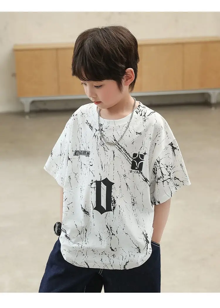Boys Cotton Printed T-Shirt Summer Wear — feature 20