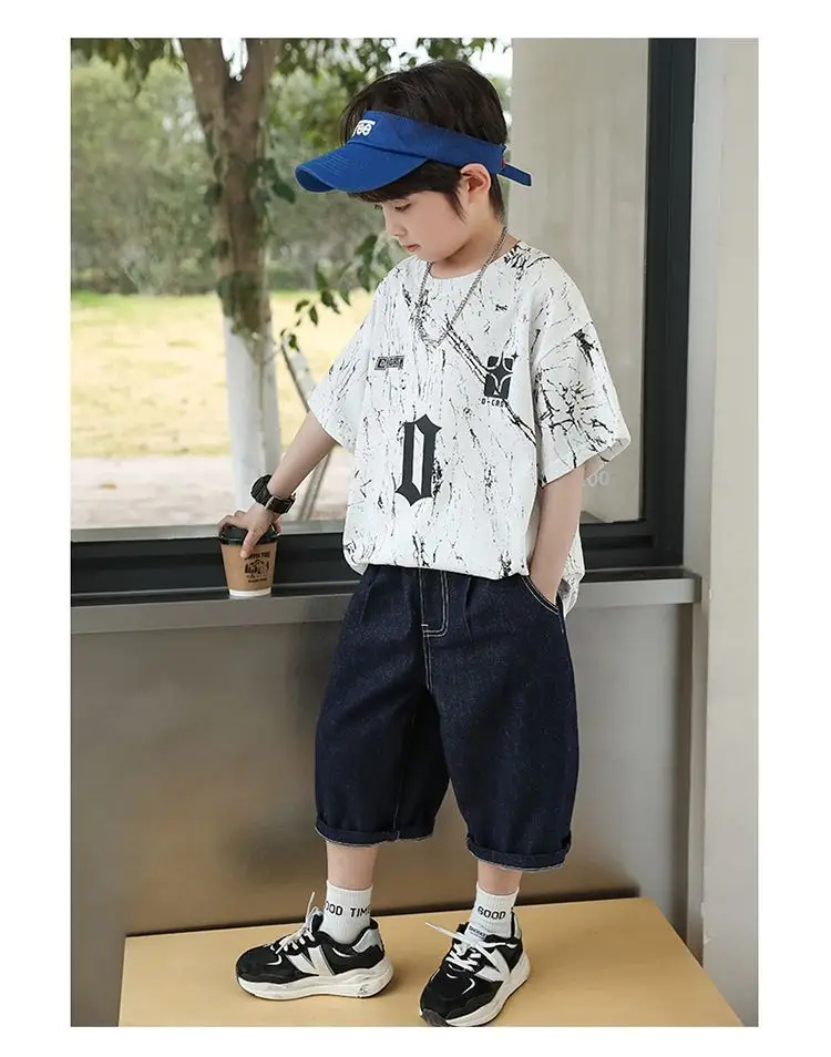 Boys Cotton Printed T-Shirt Summer Wear — feature 21