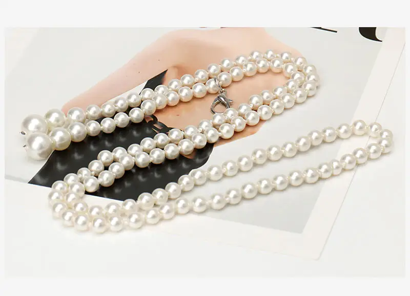 New Fashion Multi-layer Pearl Belt for Women — feature 26