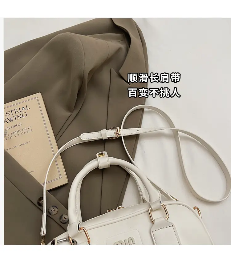 Pink Textured Shoulder Crossbody Bag for Women — feature 2