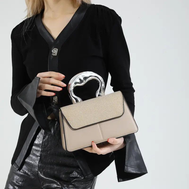 Pink Textured Shoulder Bag for Women 2025